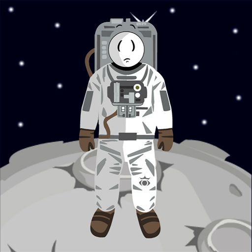 Stickman in space Cover