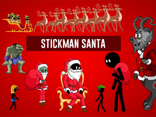 Stickman Santa Cover