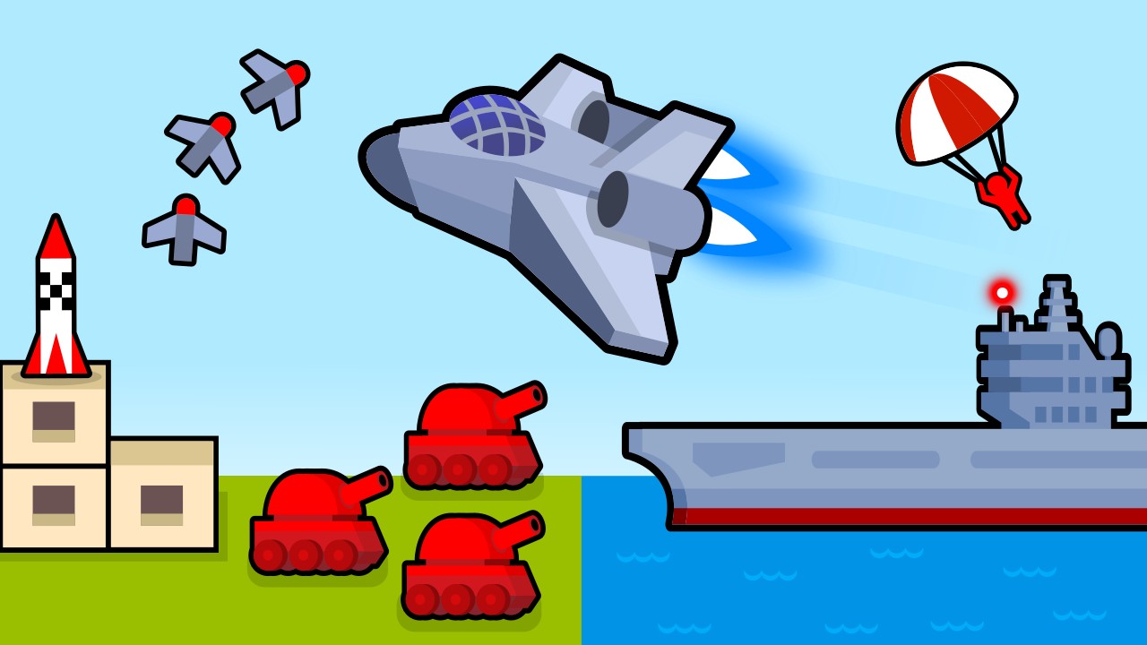 Air Strike 2D Cover