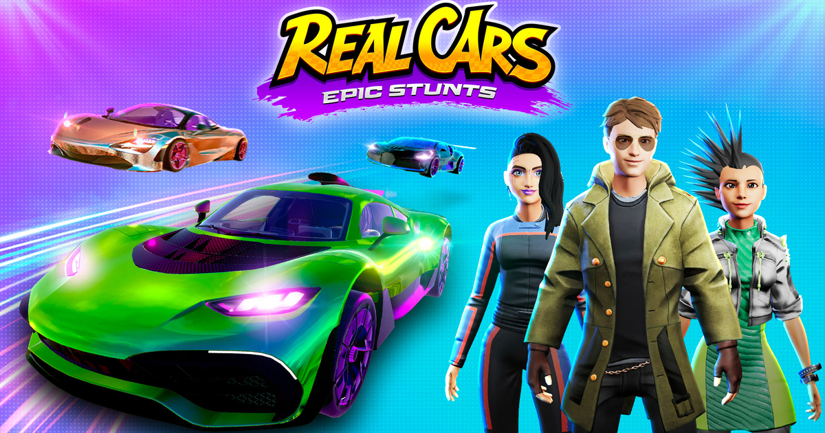 Real Cars Epic Stunts Cover