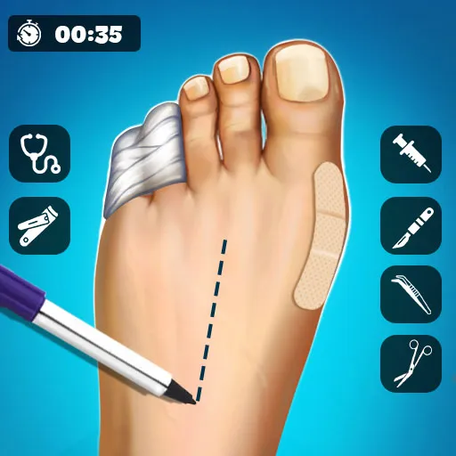 Hospital Surgeon Doctor Game Cover
